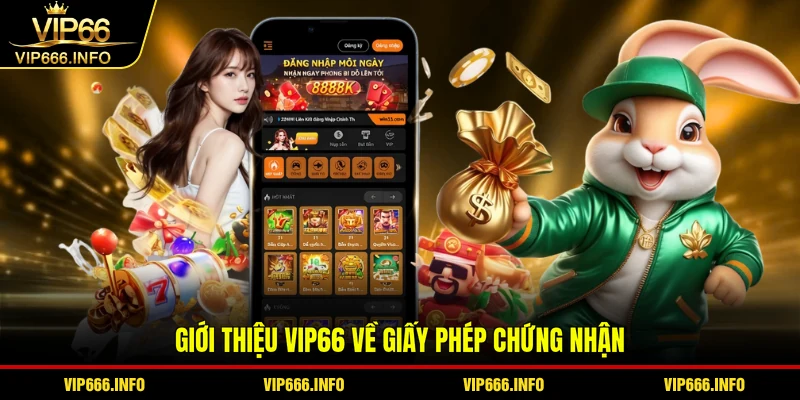 Giới thiệu VIP66 về giấy phép chứng nhận