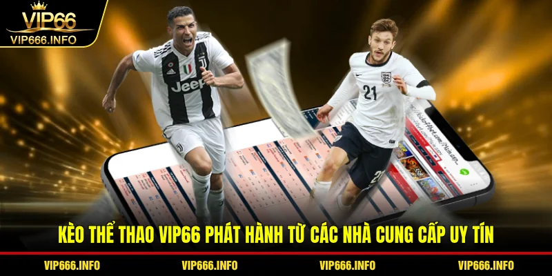 Kèo thể thao VIP66 phát hành từ các nhà cung cấp uy tín